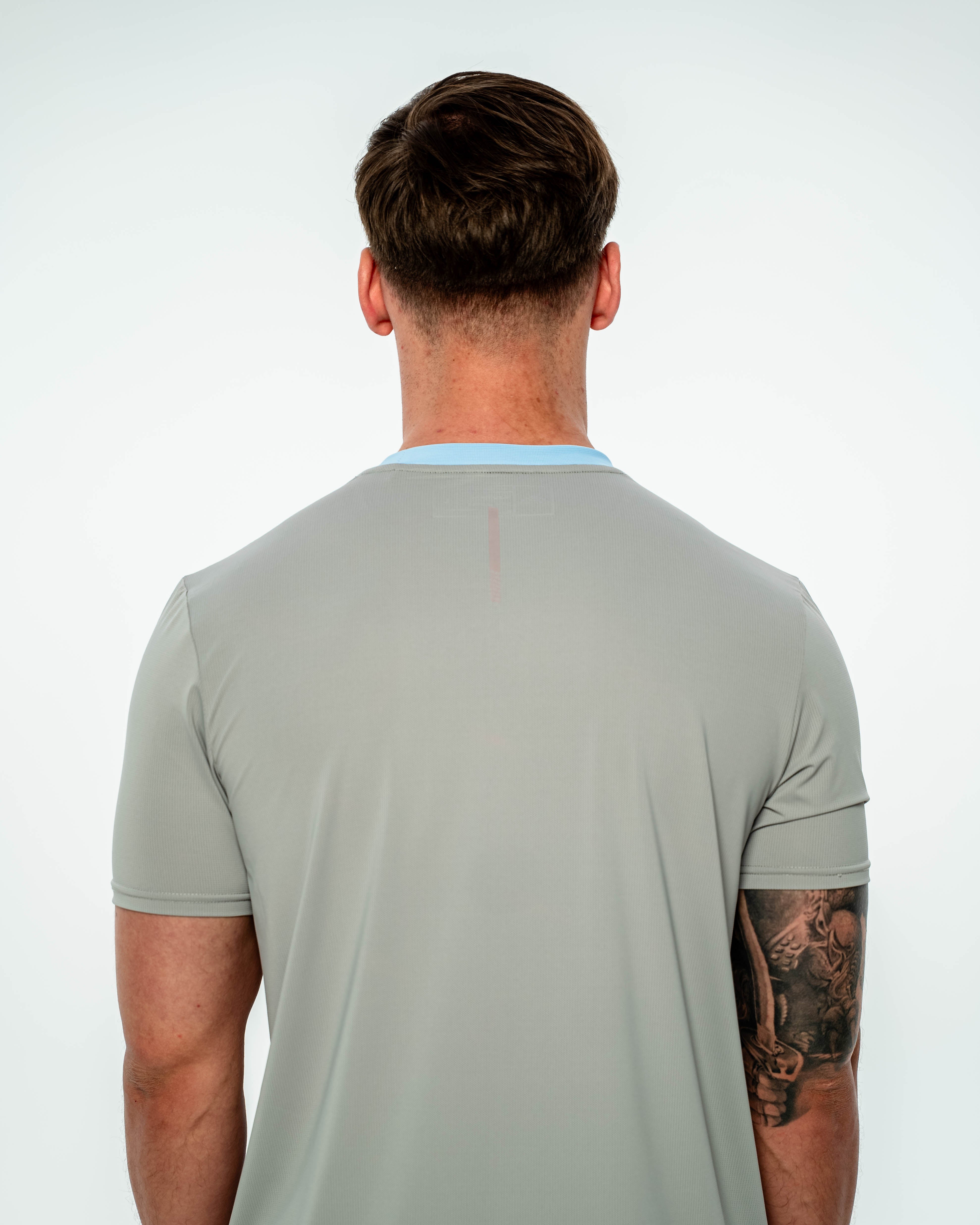 Discover Tee - Blue/Grey