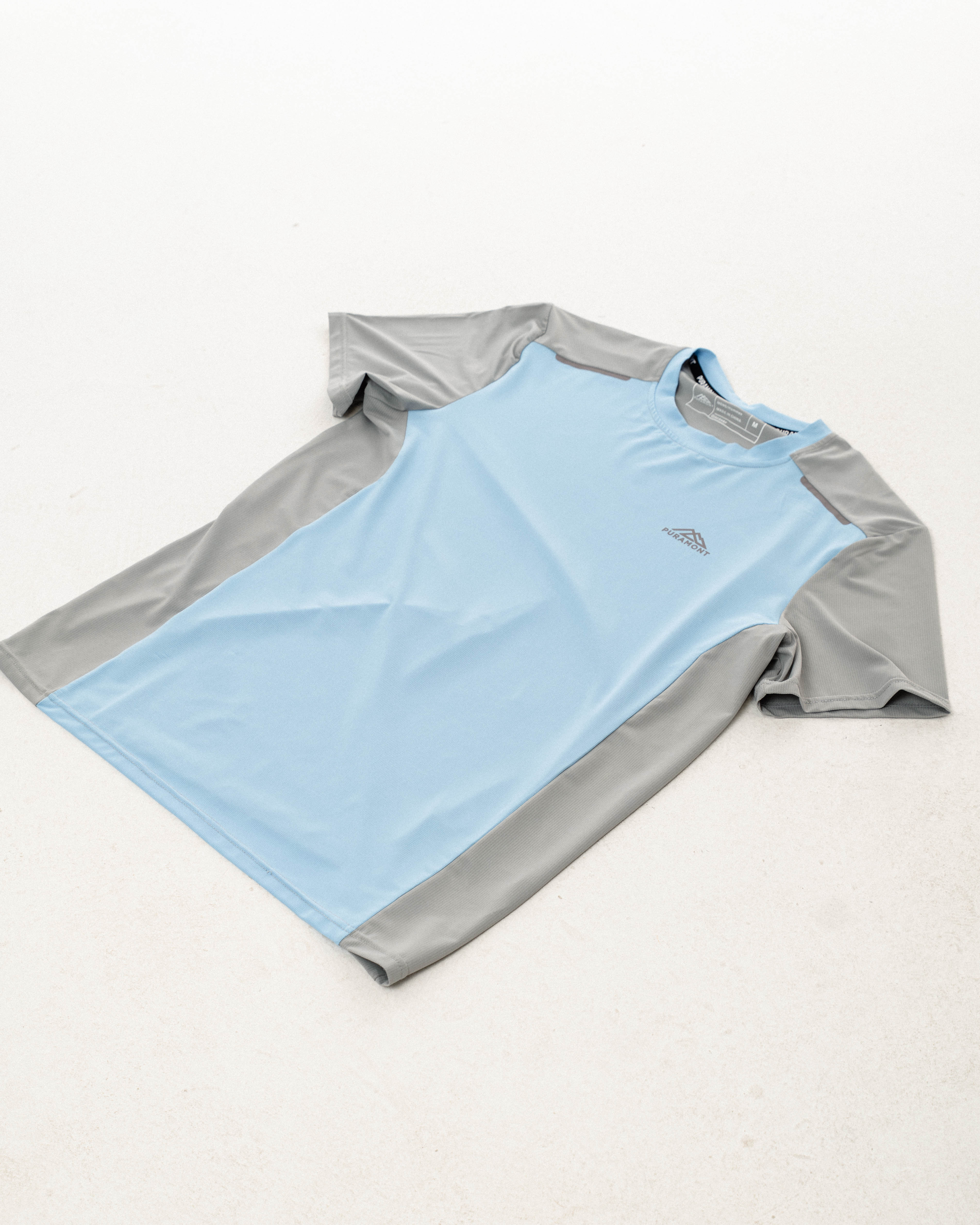 Discover Tee - Blue/Grey
