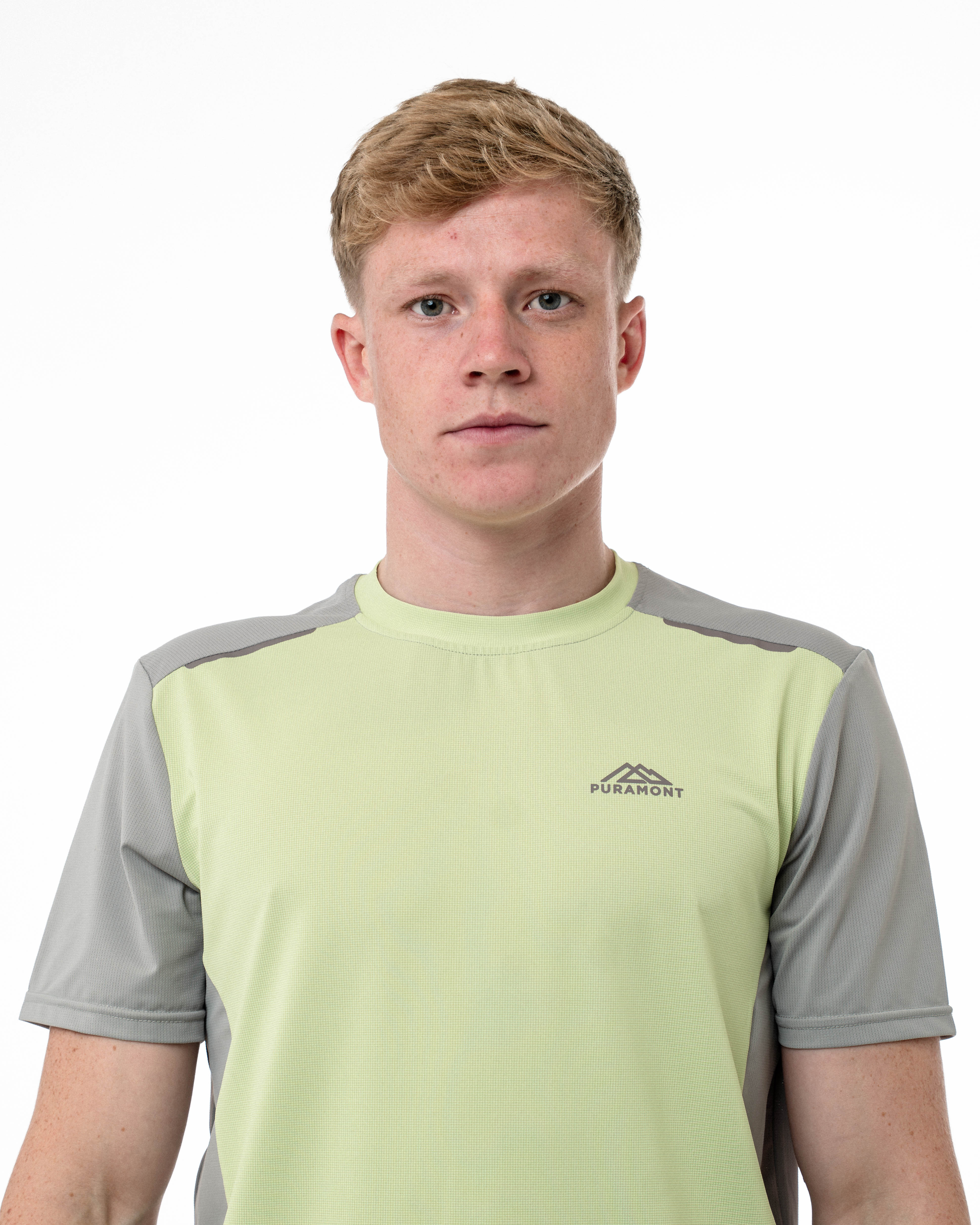 Discover Tee - Green/Grey