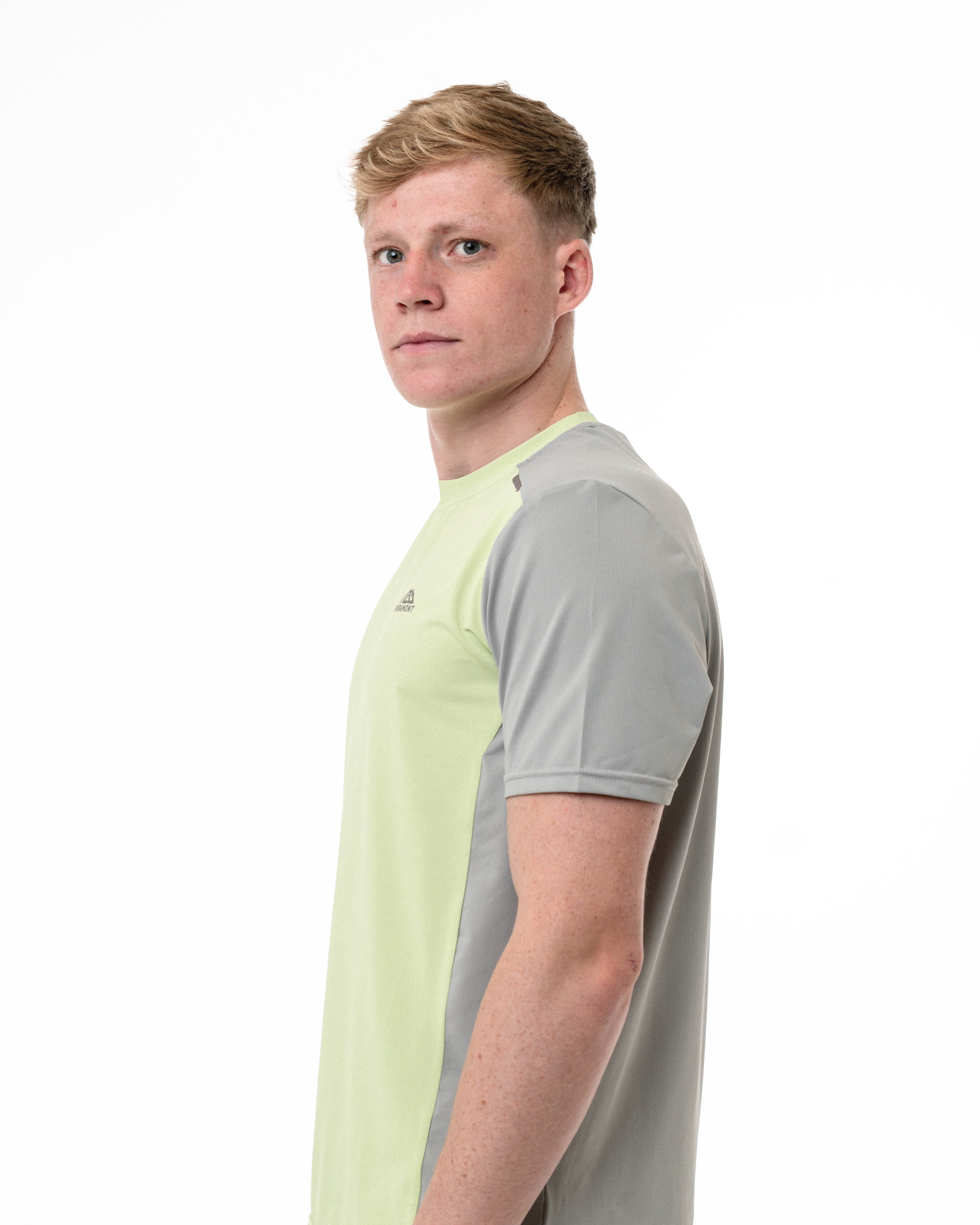 Discover Tee - Green/Grey