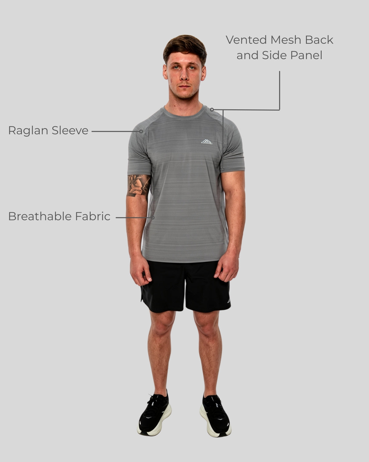 Horizon Tee - Grey